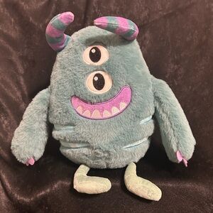 Beastie Buds Weighted Monster Plushie- Blue and Purple- Security/Calming Ziggy